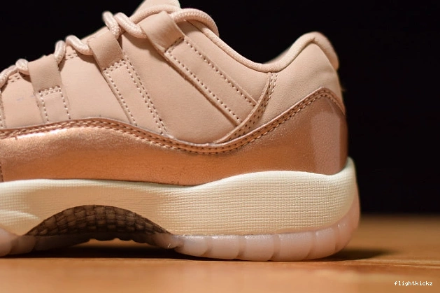 11 Air Low GS Gold Jordan Rose AH7860-105 1116